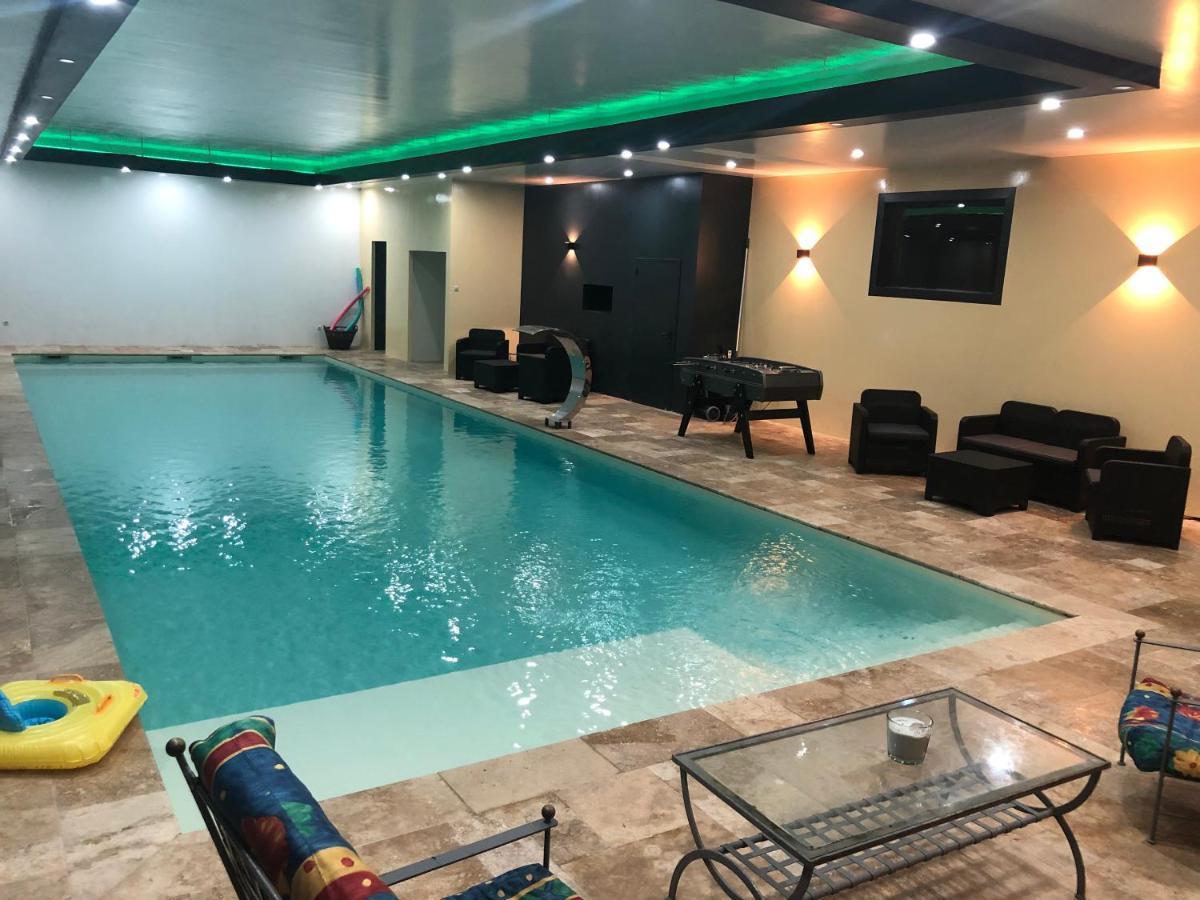 Cottage Piscine Interieure31Degres Zoo La Fleche24H Du Mans Clermont-Creans Bagian luar foto